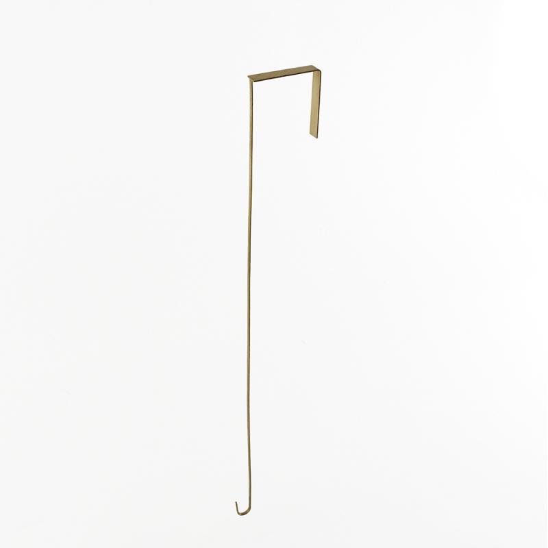 BRASS 真鍮 リース フック Lサイズ Xmas ドア用フック W1xD5.2xL40cm