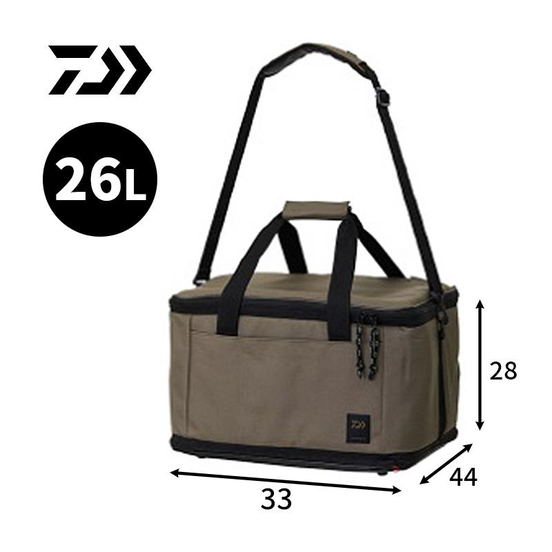 DAIWA（ダイワ） ソフトクールEX 2600 モカ ソフトクーラーバッグ 26L