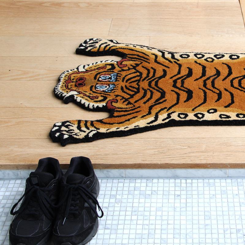DETAIL（ディテール） チベタンタイガーラグ 60x100 厚手 Sサイズ
