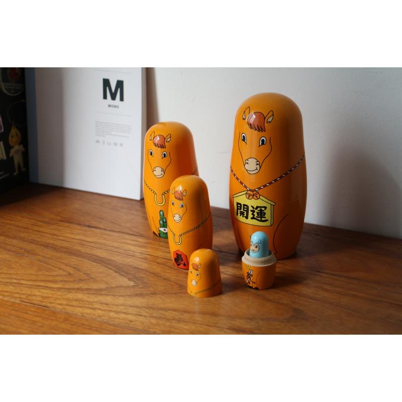 DETAIL（ディテール） マトリョーシカ 干支 馬 2026年 ハッピー ニュー