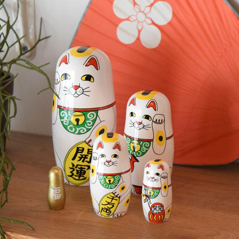 DETAIL（ディテール） マトリョーシカ 招き猫 LUCKY CAT ラッキー
