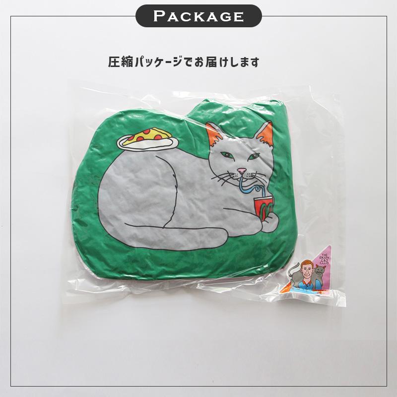 kittybunnyponny x amomento コラボ ネコクッション Orné de Feuilles｜ado ネコクッション - Orné de Feuilles(オルネド
