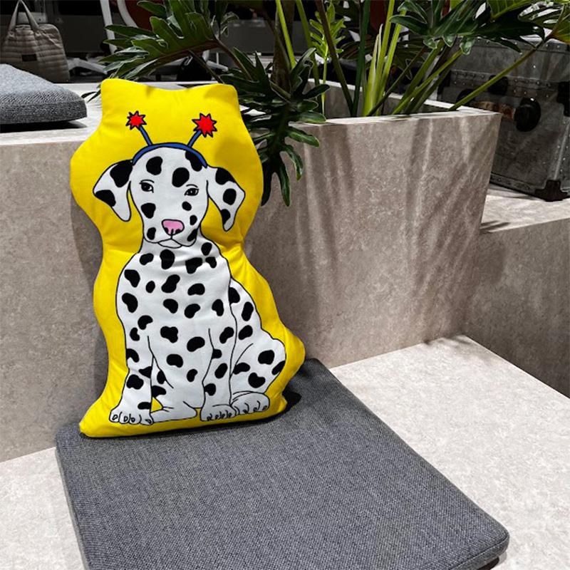 DETAIL（ディテール） 犬 クッション THE ENJOY C＆D CLUB イエロー