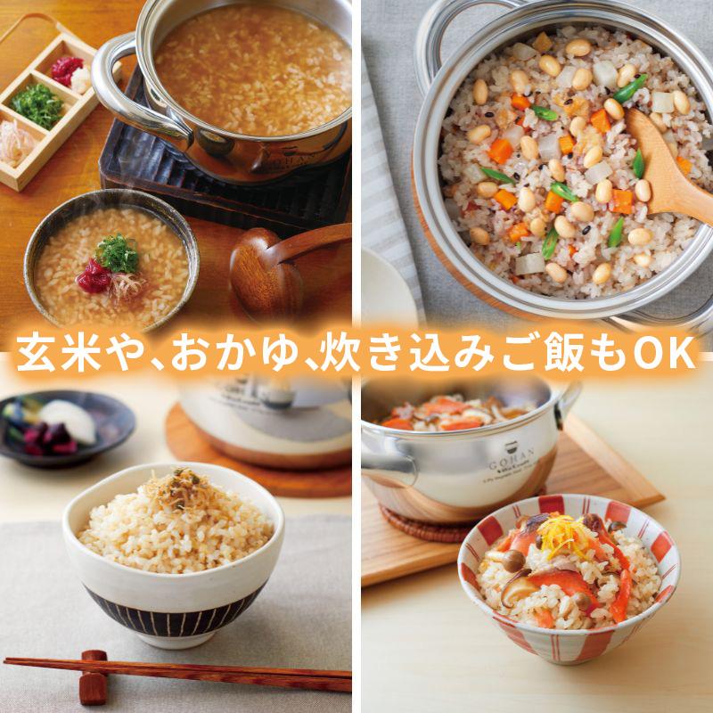 Vita Craft（ビタクラフト） ごはん鍋 GOHAN IH対応 ガス火対応 3合