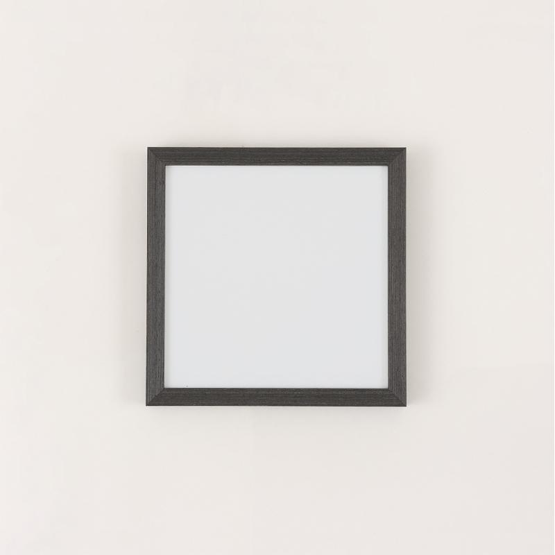 アートフレーム 20 CC チャコール 20x20cm 正方形 天然木 パイン材 PET