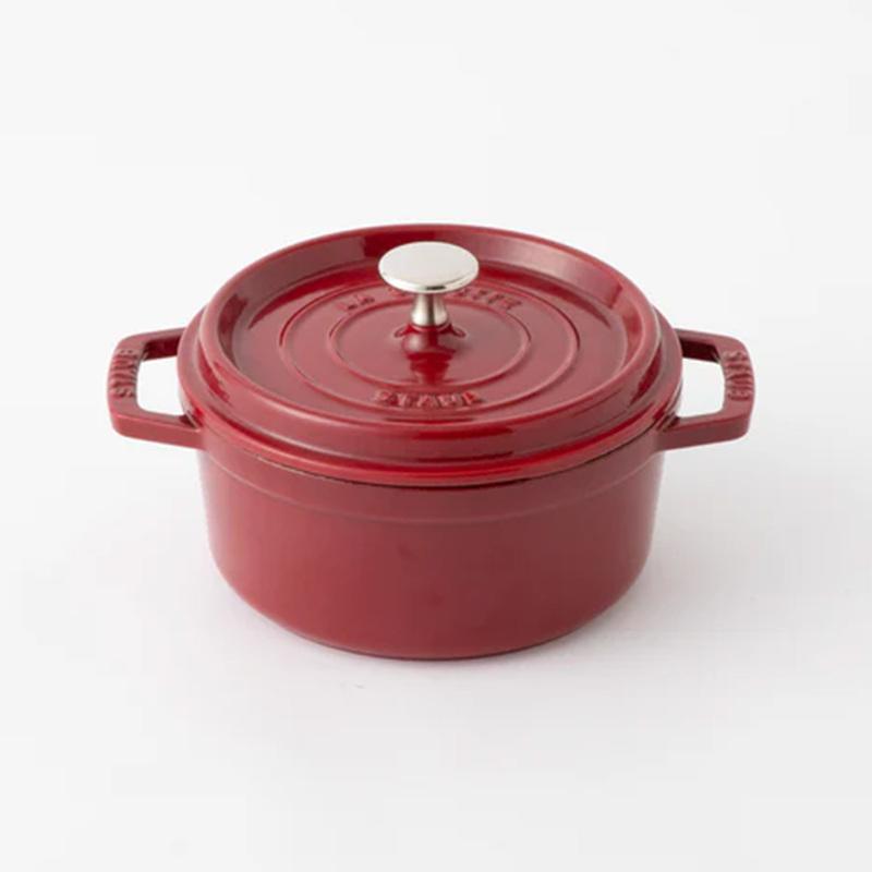 Staub（ストウブ） ピコ・ココット ラウンド 22cm ボルドー