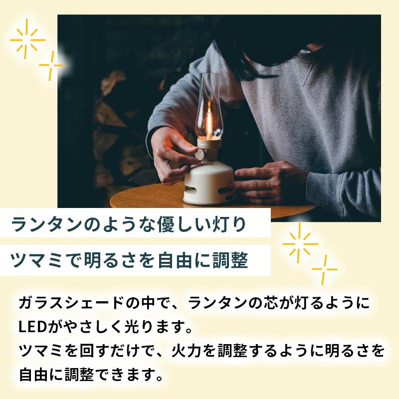 MoriMori LEDランタンスピーカー S1 ホワイト LED Lantern speaker S1