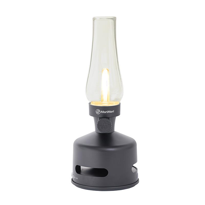 MoriMori LEDランタンスピーカー S1 ブラック LED Lantern speaker S1
