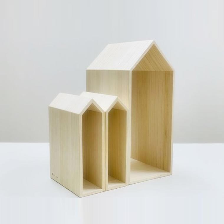 増田桐箱店 本の家 ブックハウスエンド BookHouseEnd 3個セット 大x1
