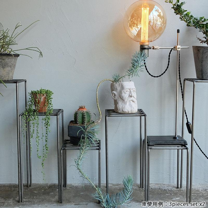 スタンド付きプランター HAGiHARA フラワースタンド 6号 （ プランタースタンド 花台 鉢