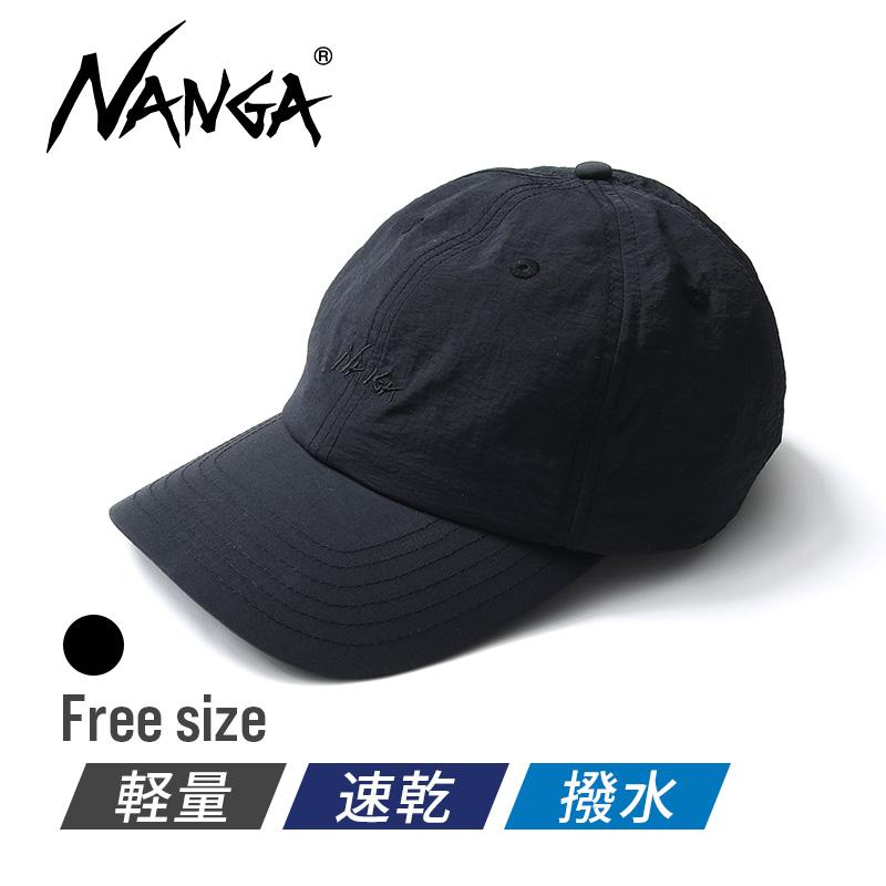 NANGA（ナンガ） ブラック フリーサイズ 帽子 キャップ 黒 ナイロン
