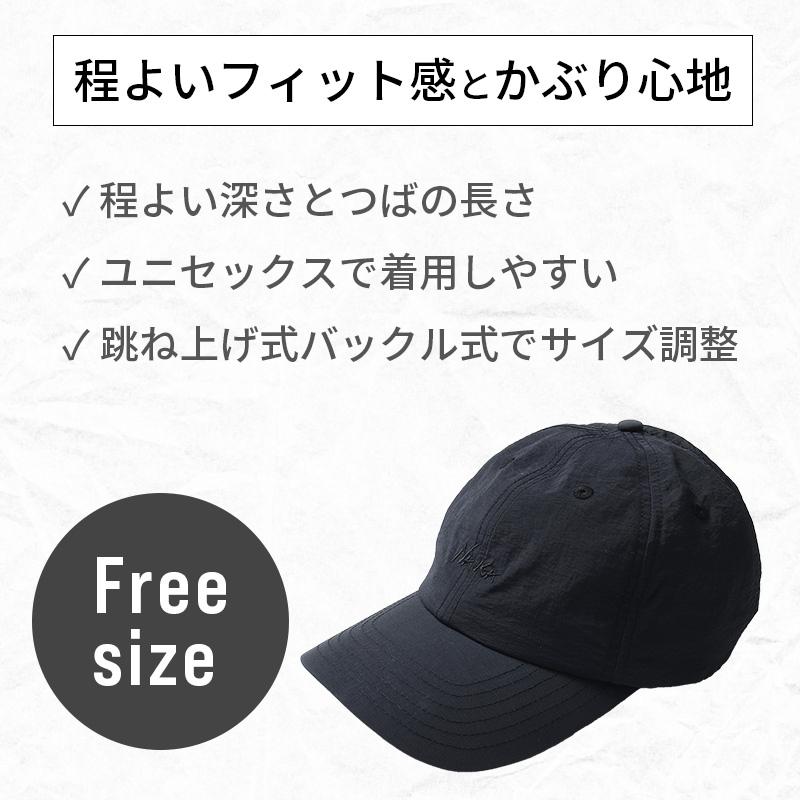 NANGA（ナンガ） ブラック フリーサイズ 帽子 キャップ 黒 ナイロン
