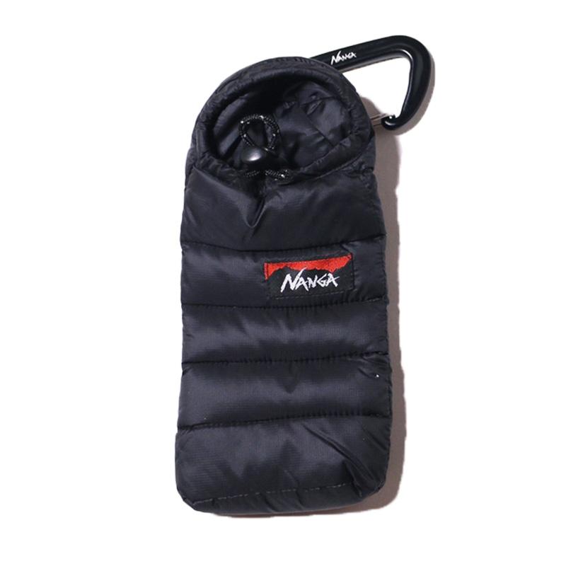 NANGA（ナンガ） 寝袋型 ポーチ カラビナ付き Mini sleeping bag phone