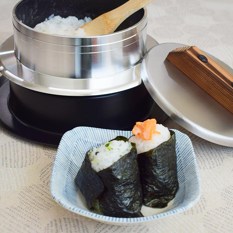 ウルシヤマ金属工業 ごはん釜 3合炊き UNIC 手造りの釜 アルミ鋳物製