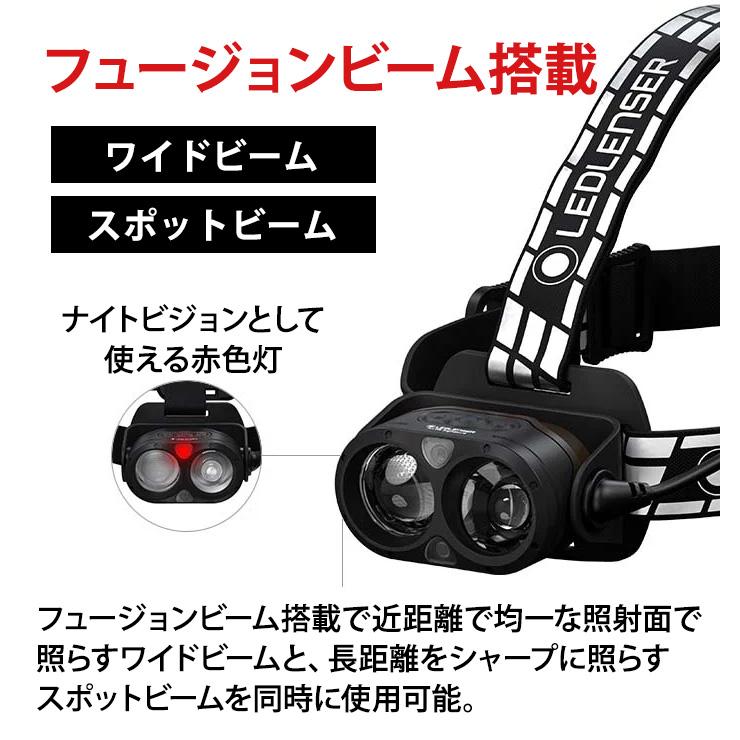LEDLENSER（レッドレンザー） 充電式LEDヘッドライト H19R Signature