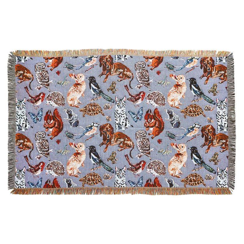 Nathalie Lete 爆買 ナタリーレテ タペストリー ラグ アニマル