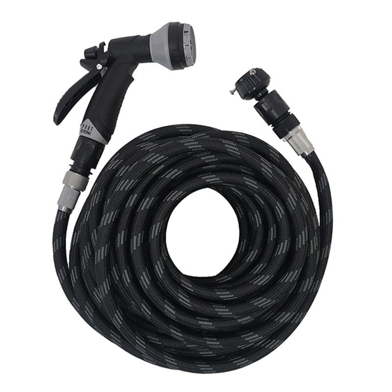 POST GENERAL ガーデンホース 15m 多機能ノズル アルミ製接続