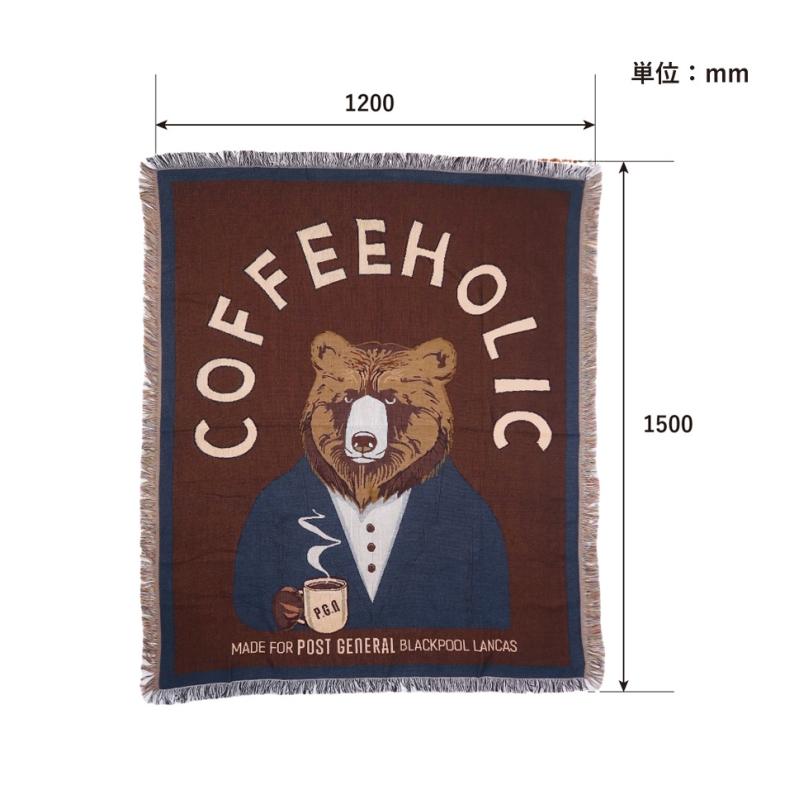 POST GENERAL スローケット メッセージ コーヒーホリック 珈琲 くま