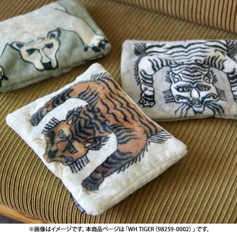 POST GENERAL 充電式湯たんぽ ホワイトタイガー 白 トラ 寅 虎