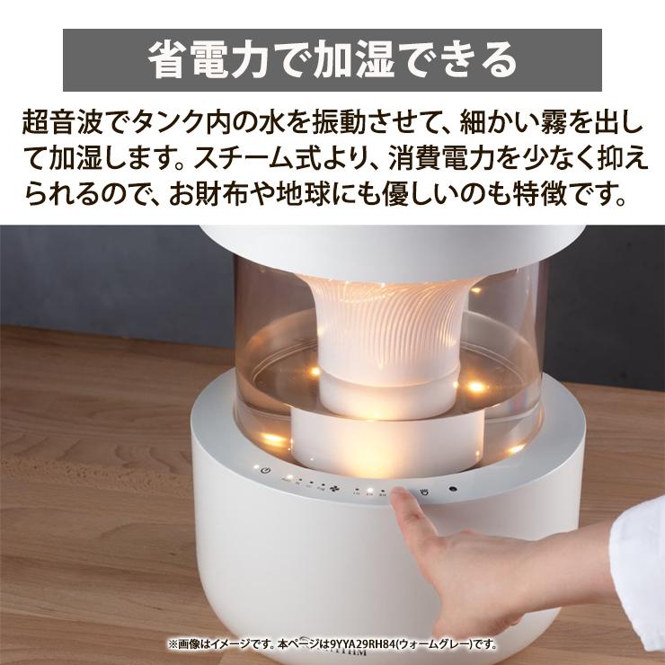 RHYTHM 超音波式プールレス加湿器 MIST 350(ミスト 350) ウォーム
