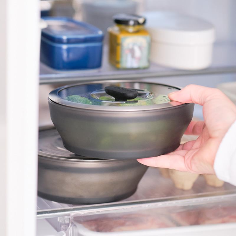 MEYER ANYDAY 耐熱ガラスボウル 深型16cm+浅型18cmセット MEYER（マイヤー） Anyday 浅型ディッシュ 18cm ブラック 耐熱ガラス