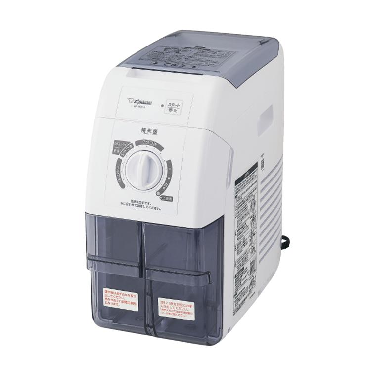 【美品】 ZOJIRUSHI 象印 BR-WA10 精米機 象印（ZOJIRUSHI） 精米機 BR-WB10-WA 1升 ホワイト 大容量 圧力式