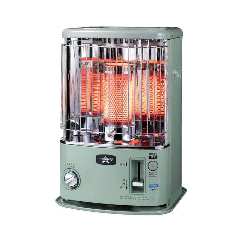 アラジン タイマー付き石油ストーブ グリーン 正規品 2024年 アラジン タイマー付き石油ストーブ グリーン 正規品 2024年