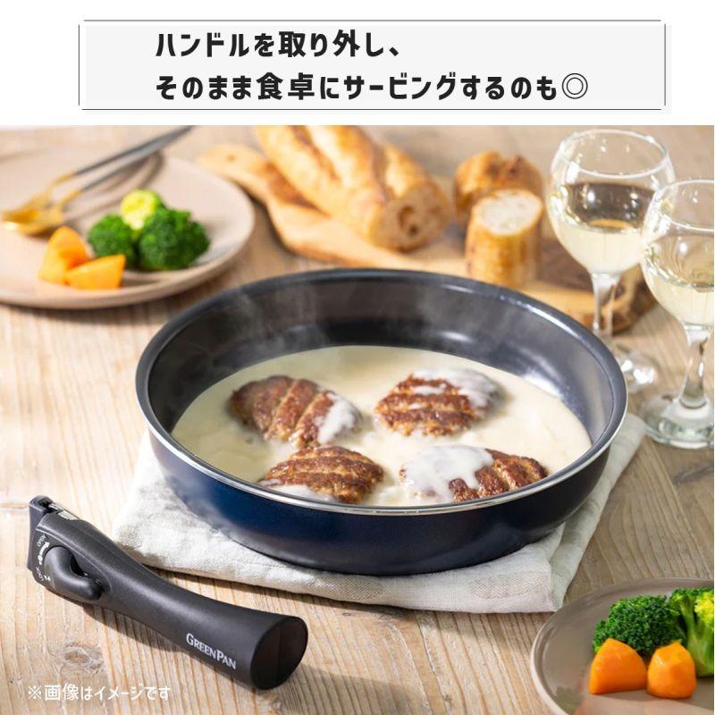 GREEN PAN（グリーンパン） クリックシェフ 4点セット