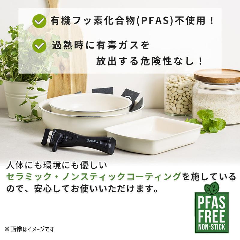 GREEN PAN（グリーンパン） フライパンセット クリックシェフ 5点