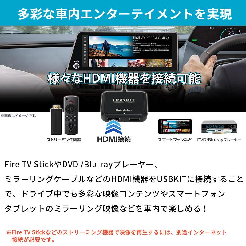 データシステム USBKIT HDMI to USB変換アダプター Data System（データシステム） カーエンターテイメントアダプター