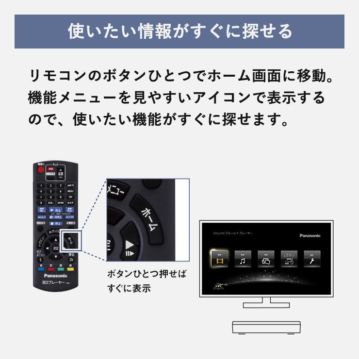 Panasonic（パナソニック） Ultra HD ブルーレイディスク / DVD / CD