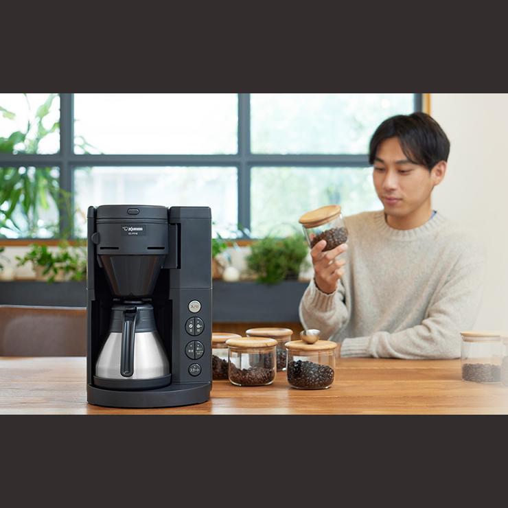 珈琲通 コーヒーメーカー ステンレスサーバー 540ml ブラック EC-RT40