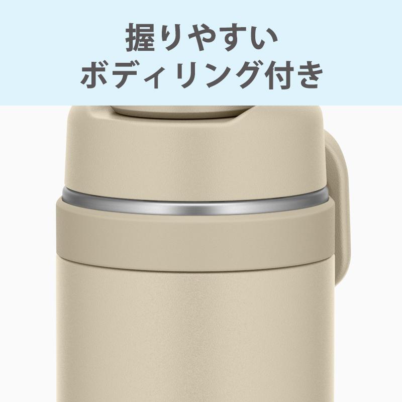 THERMOS（サーモス） 真空断熱スポーツボトル 1.0L サンド キャリー