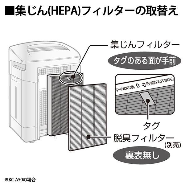 SHARP 空気清浄機 HEPAフィルター搭載 61HSIWHCu1L._AC_UL210_SR210,