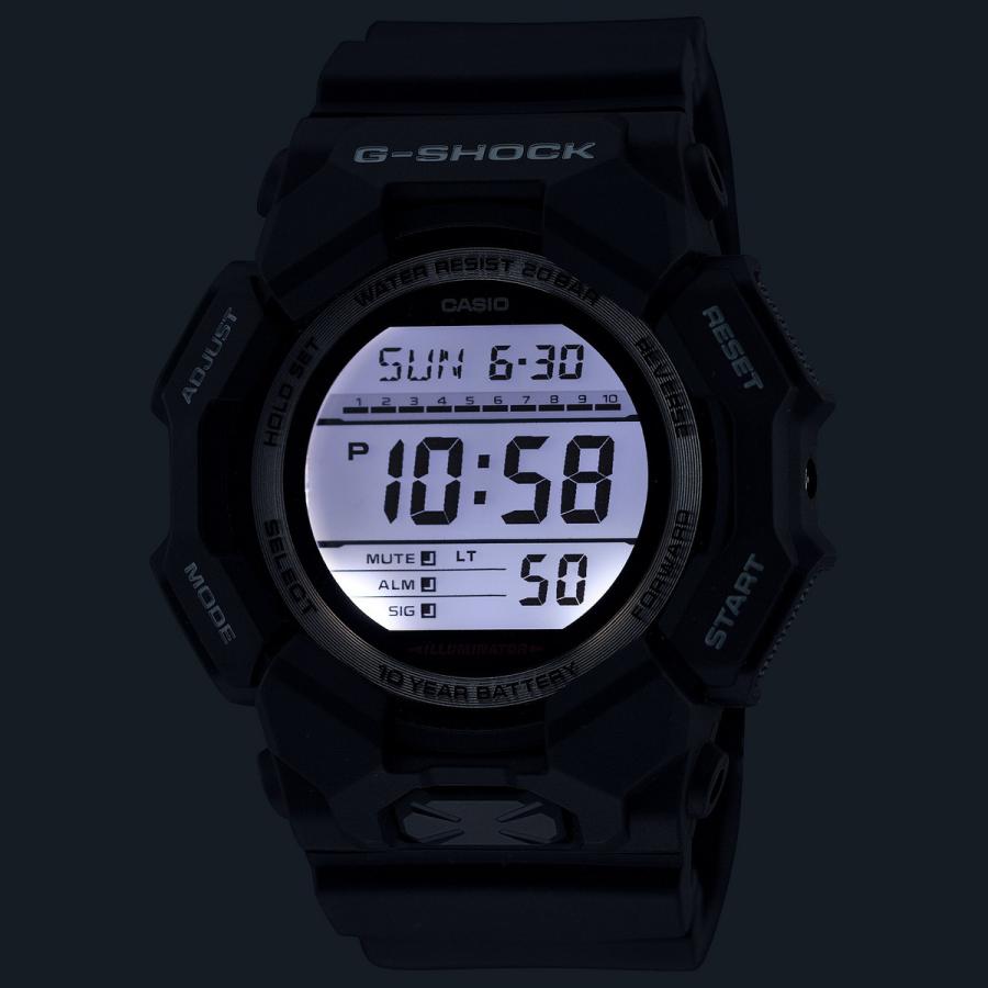 【現状不動】G-SHOCK　CASIO　デジタル時計　ソーラー CASIO◇ソーラー腕時計・G-SHOCK/デジタル/BLK/BLK/SS