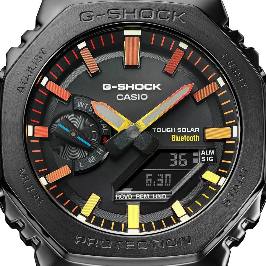 G-SHOCK フルメタル レインボーカラー Bluetooth通信機能 GM-B2100BPC1AJF CASIO (カシオ)｜santecdirect｜04