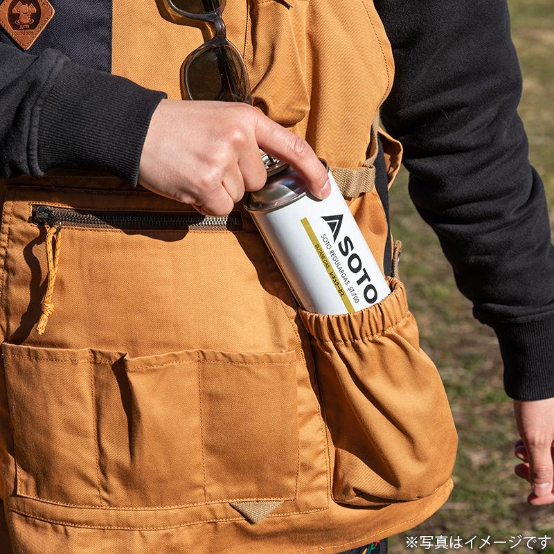 grn 難燃 ベスト Mサイズ キャメル キャンプ アウトドア 20代 30代 40