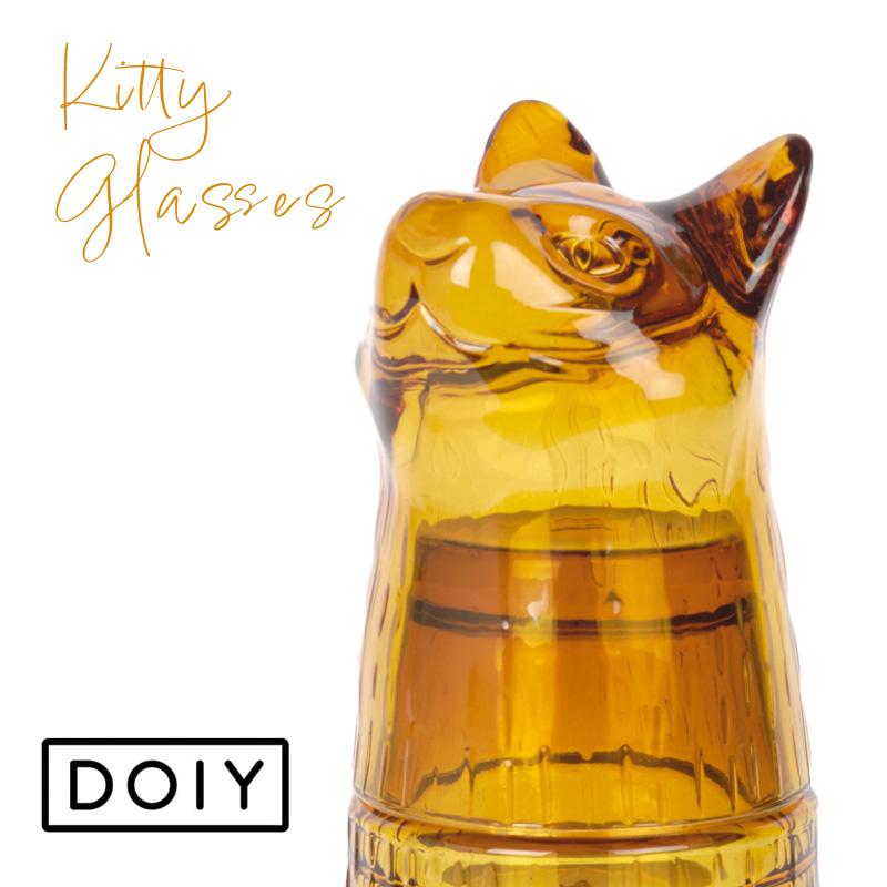 DOIY（ドーイ） キティ スタッキング グラス ジンジャー 4個セット