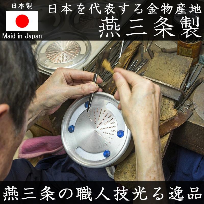 新光金属 新光堂 純銅おろし器 12cm 570ml HMO-7 おろしき おろしがね