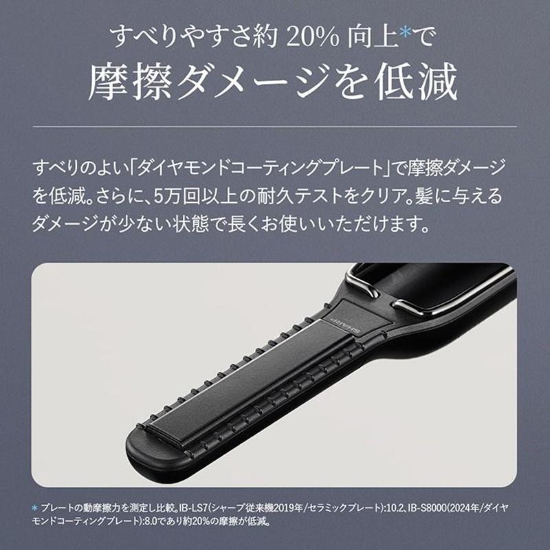 SHARP（シャープ） パワーモバイルコードレスアイロン ブラック系