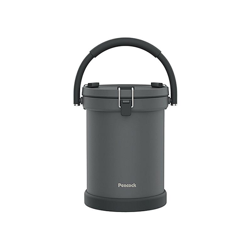 ピーコック魔法瓶工業 クーラーバケット ダークグレー(H) 9.5L IGN-100