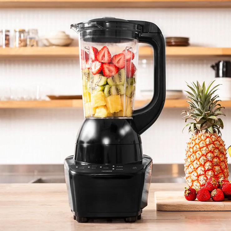 ツインバード（TWINBIRD） パワフルミキサー ブラック 1200ml レシピ