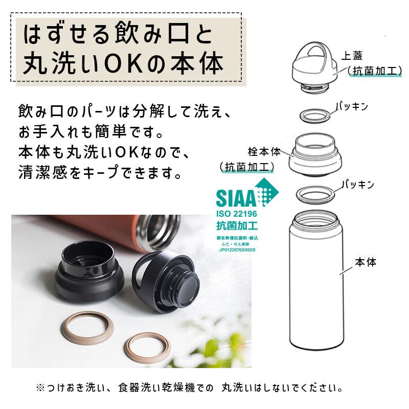 タイガー 水筒 ステンレスボトル 0.8L 800ml CZ パシフィックビーチ タイガー魔法瓶 TIGER 軽量 保温 保冷 ハンドル マグボトル アウトドア おしゃれ MCZ-S080CZ｜santecdirect｜11