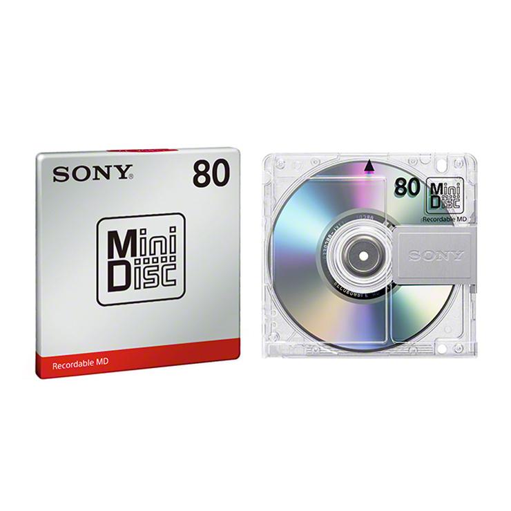 SONY（ソニー） ミニディスク 80分 1枚パック MDW80T SONY : サンテク