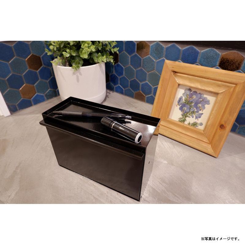 COLLEND コレンド マスクストッカー ブラック 黒 小物入れ 小物