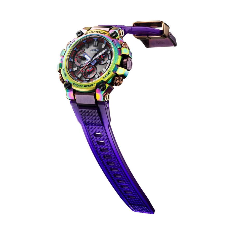 MT-G G-SHOCK オーロラオーバル スペシャルモデル MTGB3000PRB1AJR CASIO (カシオ)｜santecdirect｜05