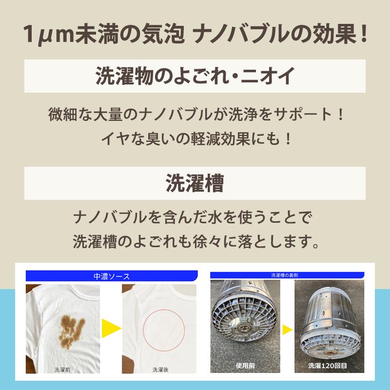 日本電興 ナノバブル発生キット 全自動洗濯機用 PR ND-PRZS : サンテク