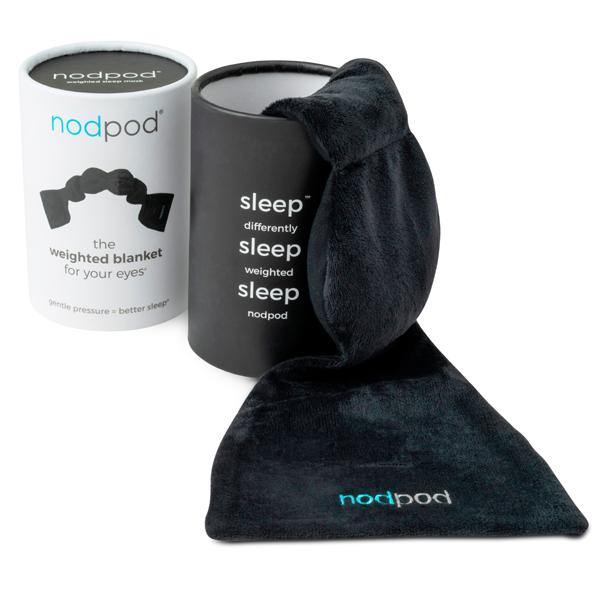 nodpod ノッドポッド weighted sleep mask ブラックオニキス アイマスク スリープマスク 携帯 遮光 旅行グッズ 安眠