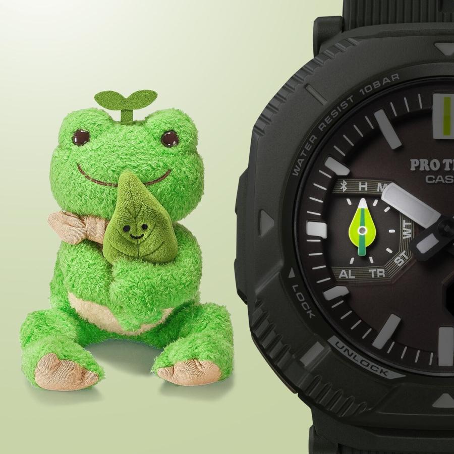 PRO TREK×日本自然保護協会×かえるのピクルスコラボモデル　中古美品 PRO TREK PROTREK×日本自然保護協会(NACS-J)×かえるのピクルス