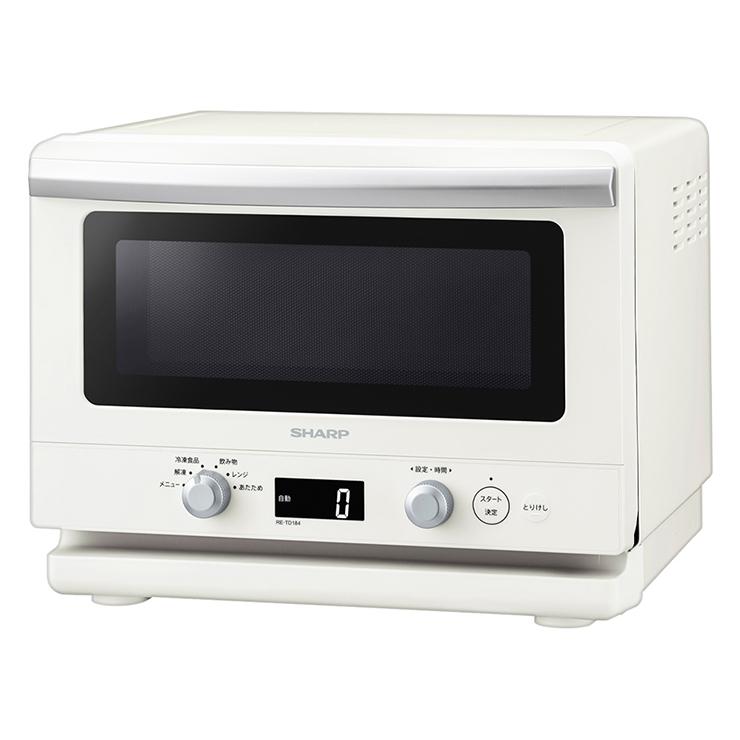 単機能レンジ 18L ホワイト系 RE-TD184-W SHARP (シャープ) : re-td184 